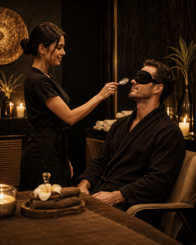 Masaje fetiche en Madrid en ambiente premium y discreto